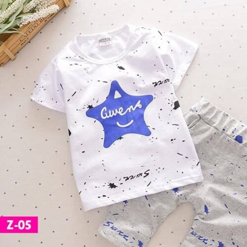 Stylish T-Shirt And Pant Combo Set For Kids