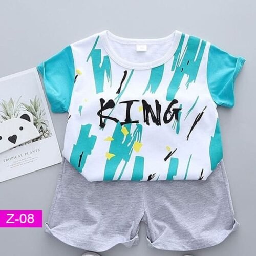Stylish T-Shirt And Pant Combo Set For Kids
